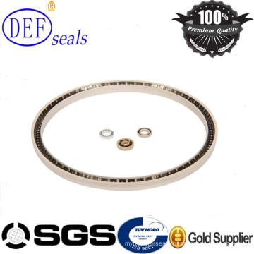 V Spring Loaded Energized Seals PTFE Hydraulic Seals for Gases and Chemicals